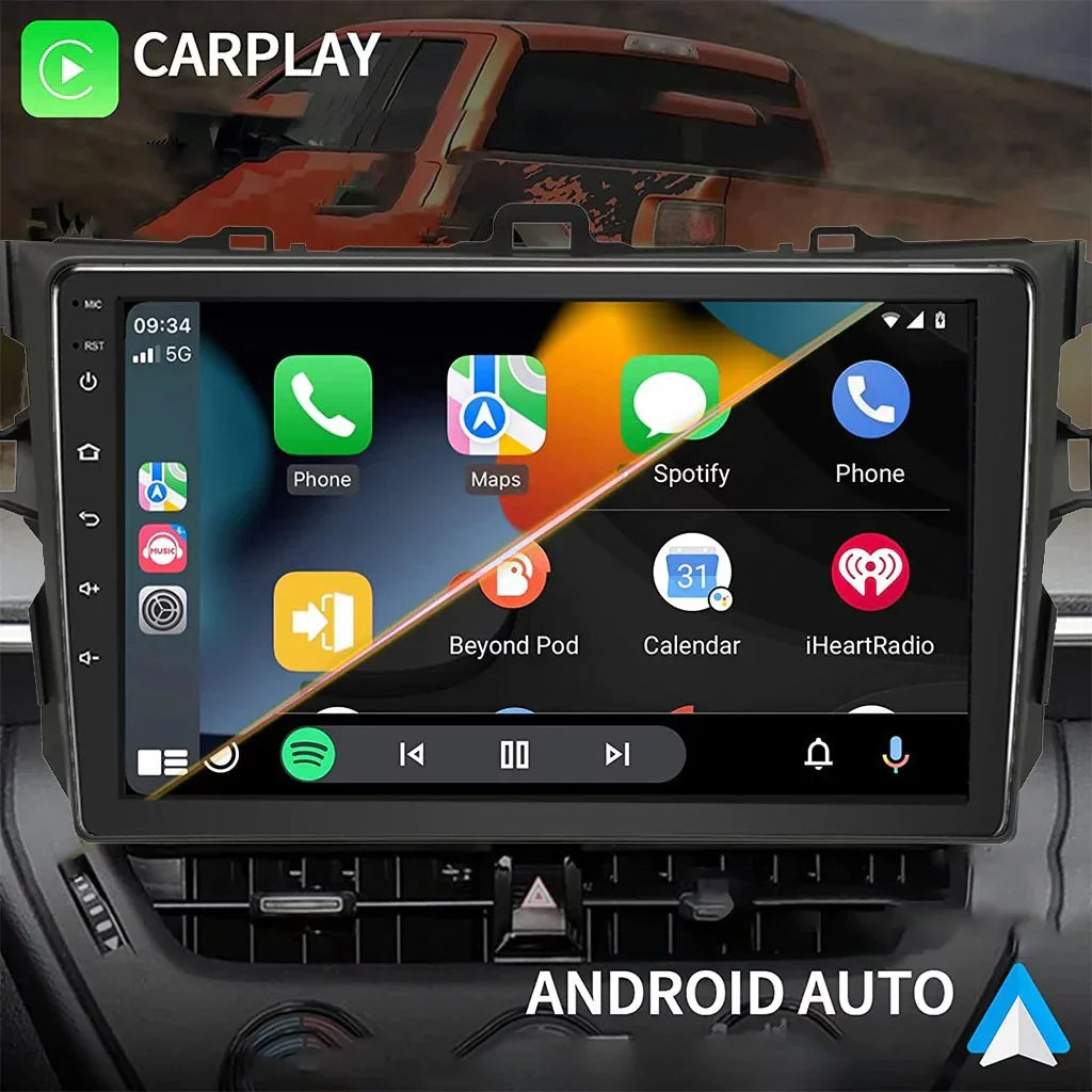 Binize Car Stereo for Toyota Corolla 08-12 Android 12 Compatible with CarPlay&Android Auto,9 Inch Touch Screen Double Din Car Radio Support Bluetooth,  Navigation, &, Backup Camera
