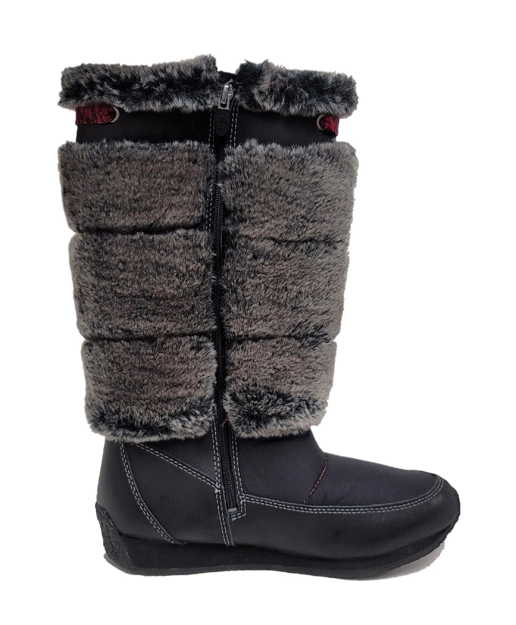 Timberland Preschool Youth Winterberry Tall Fur Medium Boot Black 59794 size 2.5