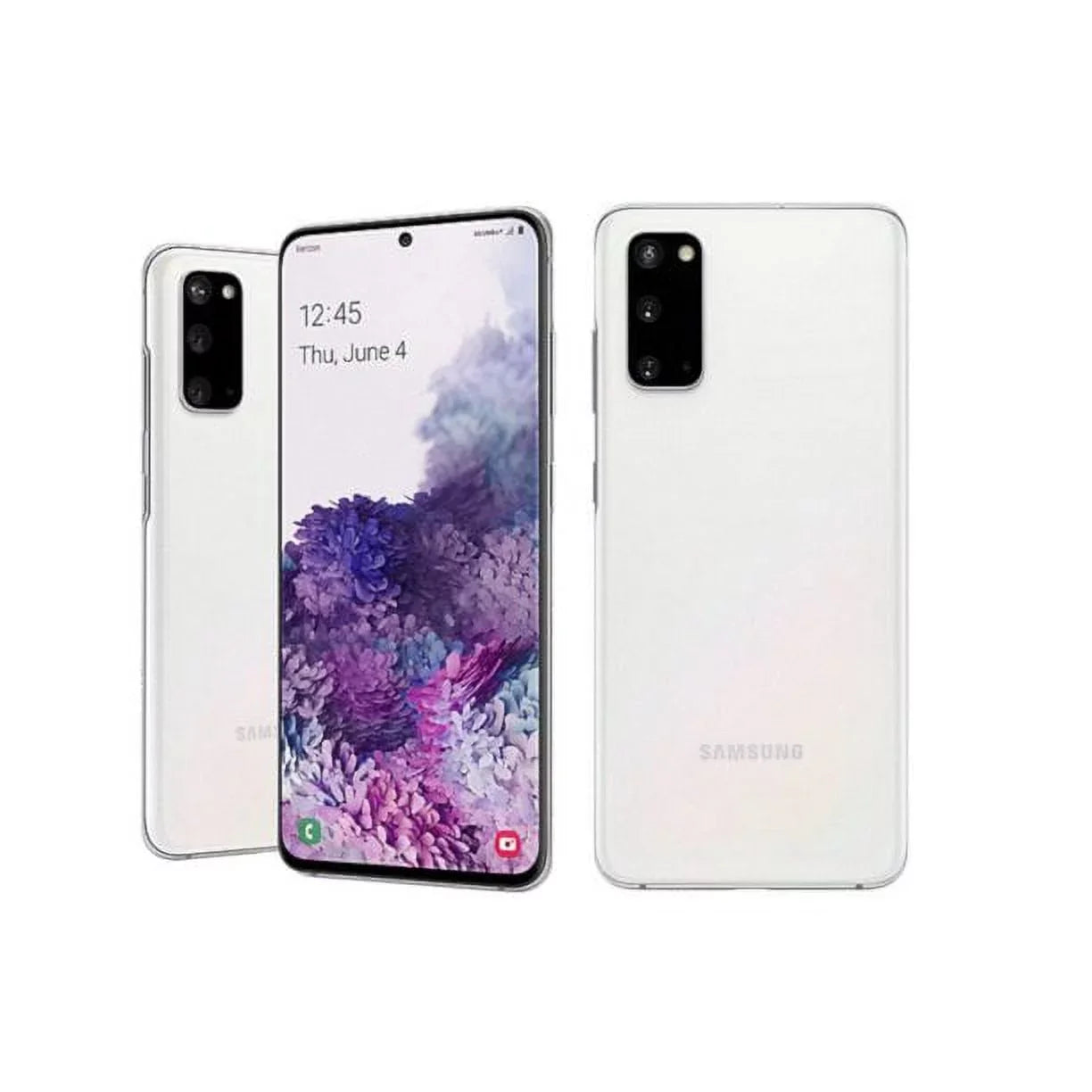 Pre-Owned Samsung Galaxy  5G, Verizon Only 128GB, White, 6.2 in (Refurbished: Good)