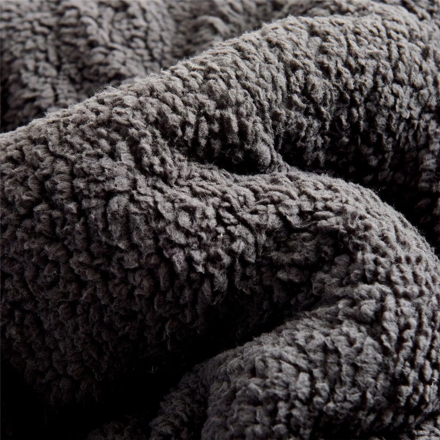 Soft 3 Piece Sherpa Blanket,Thick Warm Plush Borrego Bed Blanket,Cal King 87"x 95"