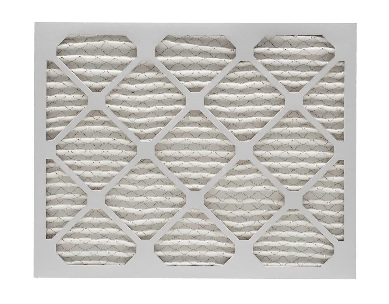 Aerostar 14x25x1  11 Pleated Air Filter,  Furnace Air Filter, 2 Pack