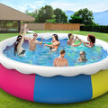 Inolait Inflatable Swimming Pool  Above Ground for Kids Family Water Sport 15' x 36"