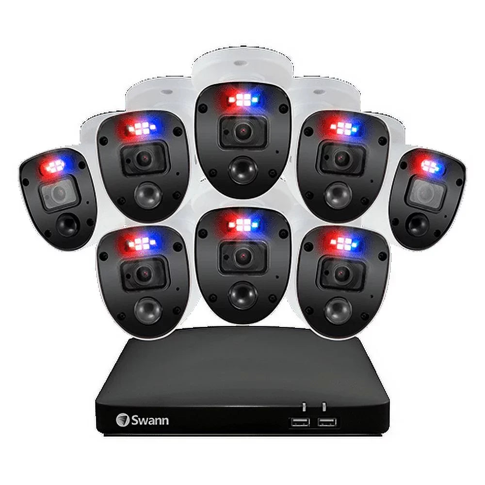Swann SwannForce 8 Camera 8 Channel 1080p Full   Security System