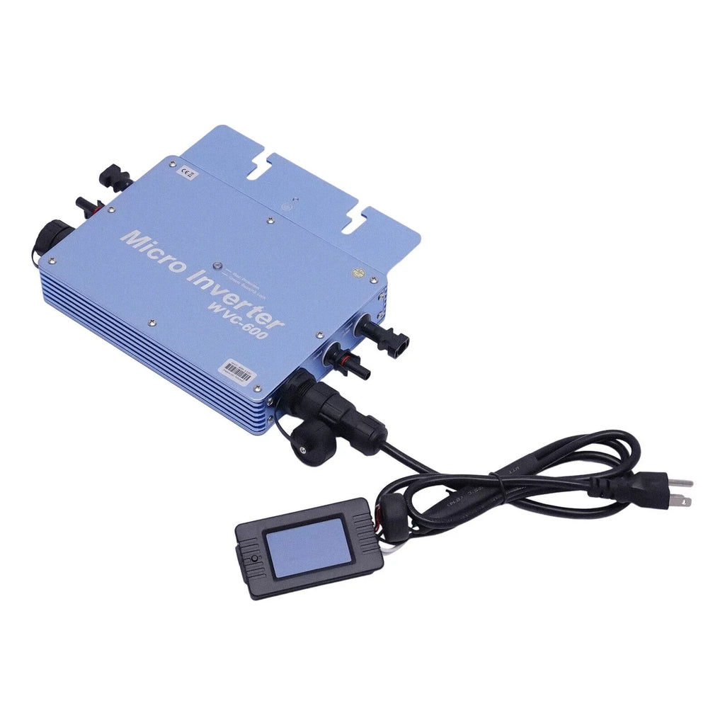600W 110V Solar Micro Inverter Grid Tie  Pure Sine Wave  to  Waterproof