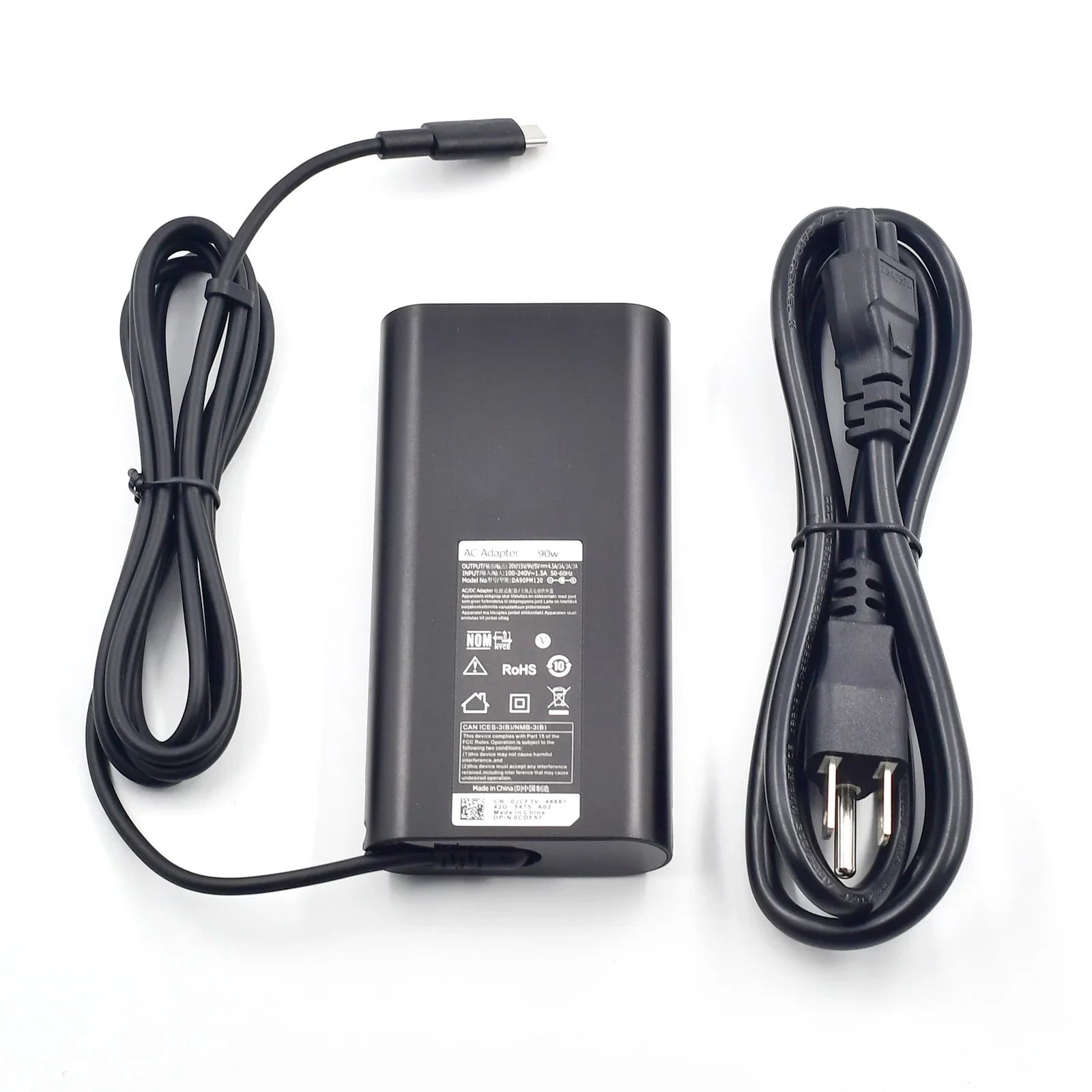 90W  Type   Adapter for Dell  13 9370, 15 9560, Precision 5550, 5750, 3540