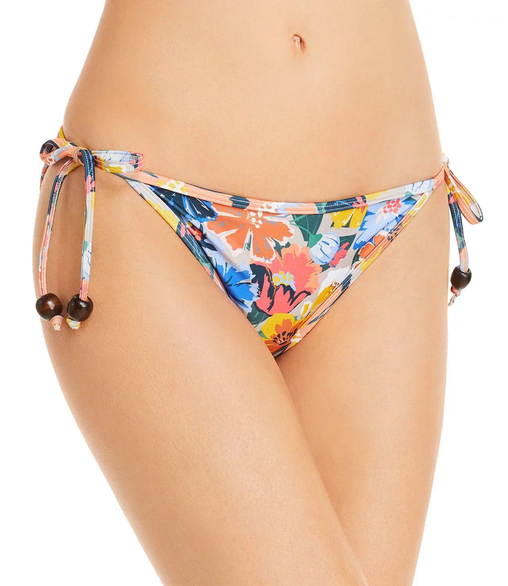Shoshanna Fiesta Floral Triangle Bikini Bottoms, -Small, Multi