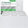 Filterbuy 18x18x1  8 Pleated   Furnace Air Filters (12-Pack)