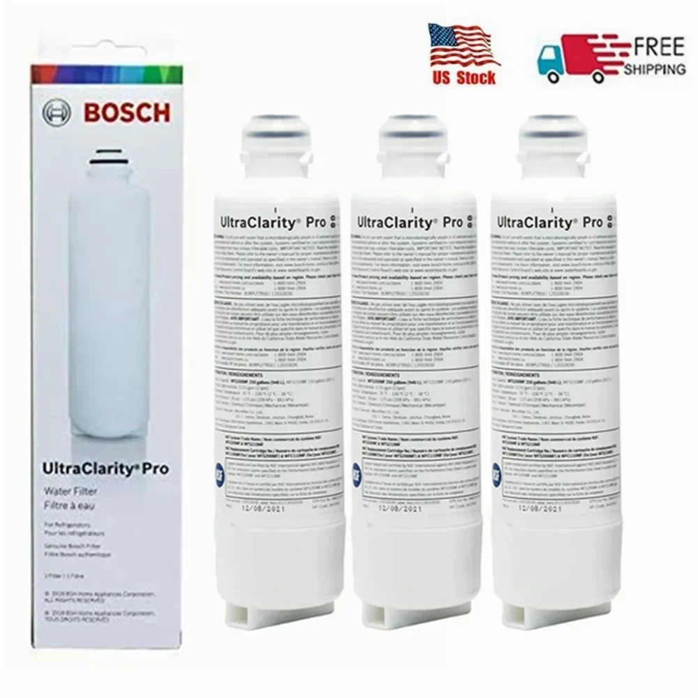 Bosch UltraClarity Pro Water Filter, ,,  Replacement/Compatible.(3 Pack)