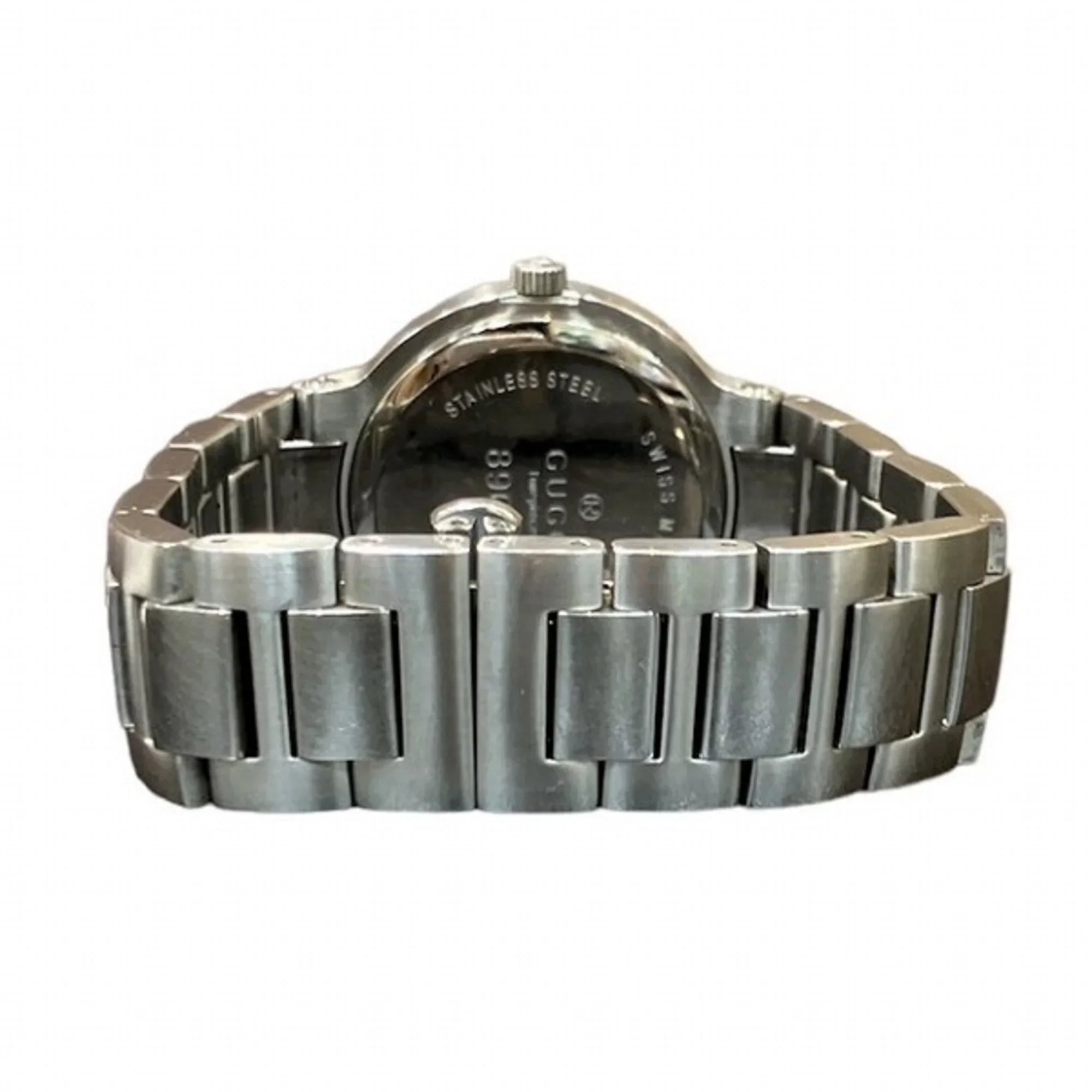 Pre-Owned Gucci  8900M quartz silver watch ladies (Good)