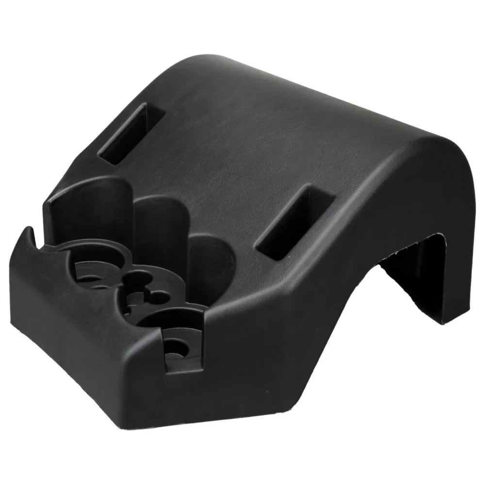 Teledu For Chevrolet 1997-2004 Corvette Black Dual Drink Holder and Storage Console