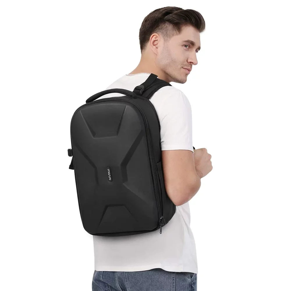 Mosiso Camera Backpack for Canon/Nikon/Sony/ Mavic Drone, //Mirrorless Photography Camera Bag Waterproof Hardshell Protective Case with Tripod Holder&Laptop Compartment, Black