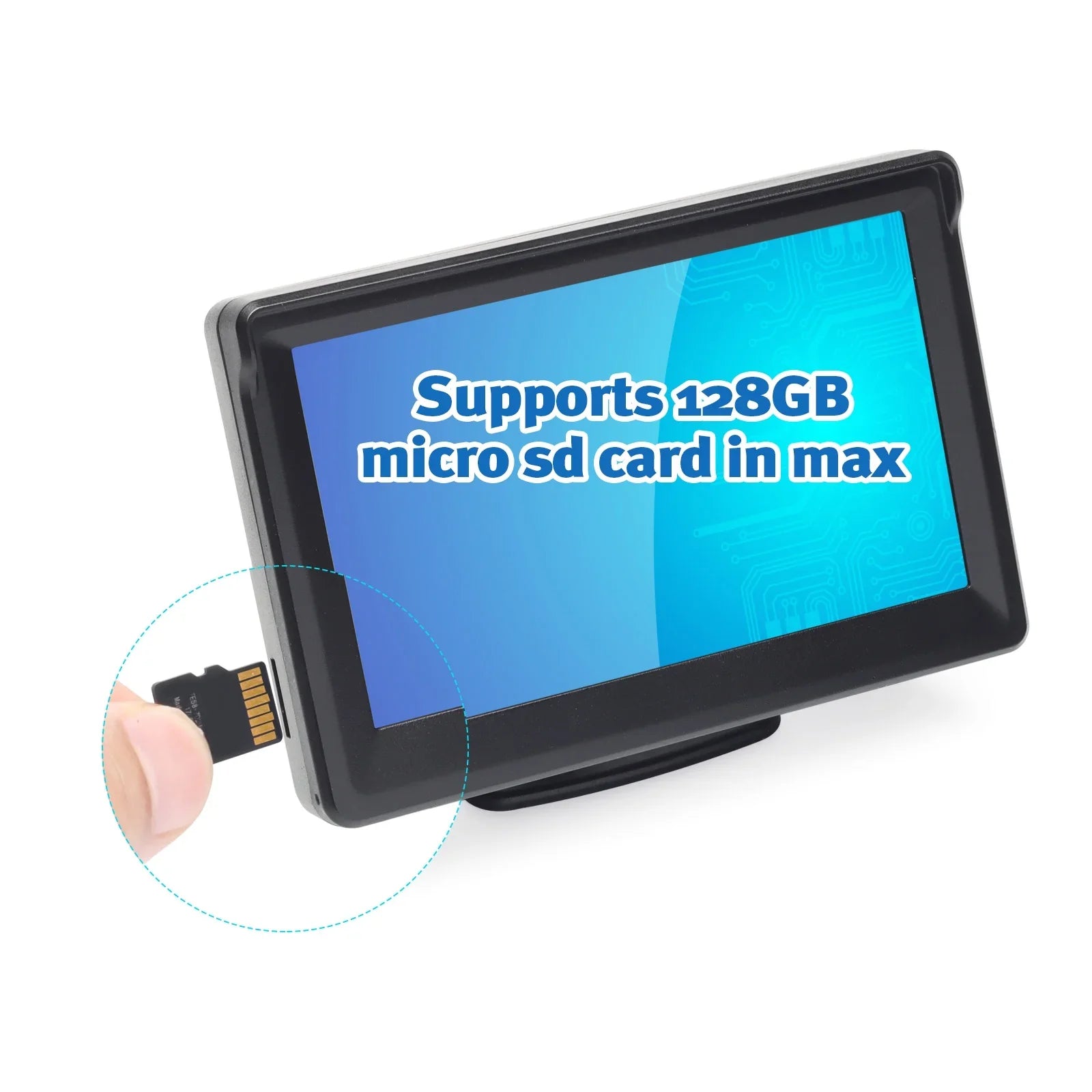 Wireless Backup Camera Kit 5 Inch  Monitor  Video Recorder with  Menu Rear View Camera 720P  Reverse Camera for Car Van Truck Camper Trailer