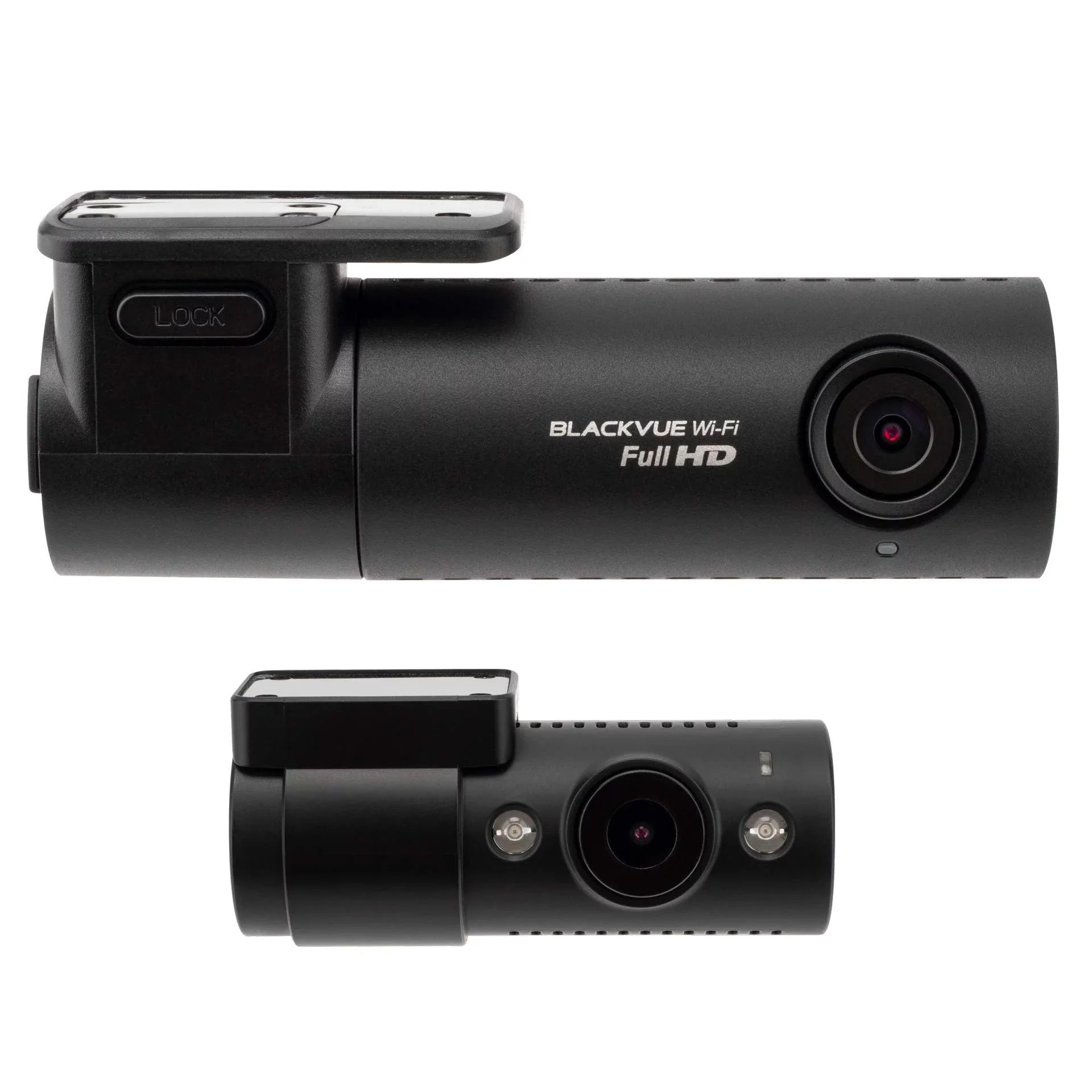 BlackVue -2CH  with 32GB microSD Card | Full  Wi-Fi Dashcam | Interior Infrared () Rear Camera | Taxi Dashcam