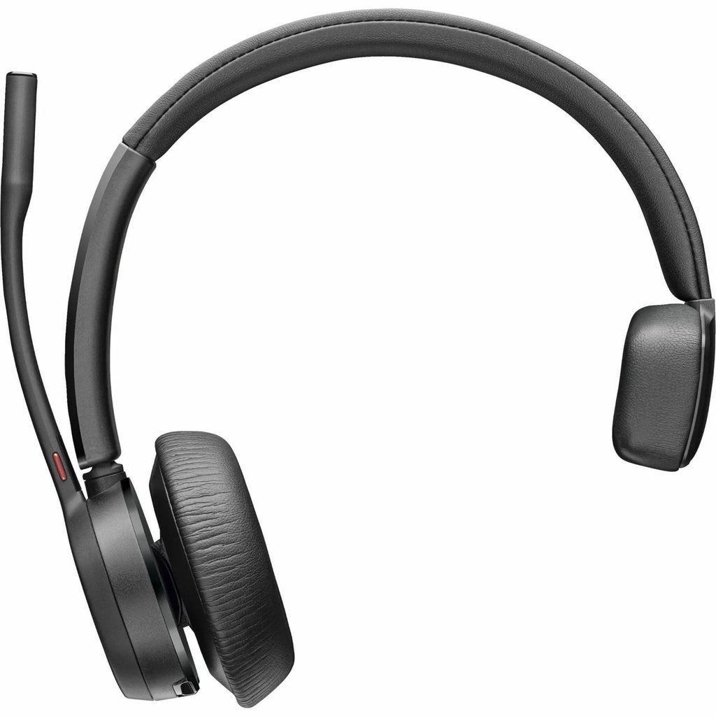Poly Voyager 4310 Microsoft Teams Certified - Headset with Charge Stand - Microsoft Teams Certification - Siri, Google Assistant - Mono - Wireless - Bluetooth - 298.6 ft - 20 Hz - 20 kHz - Over...