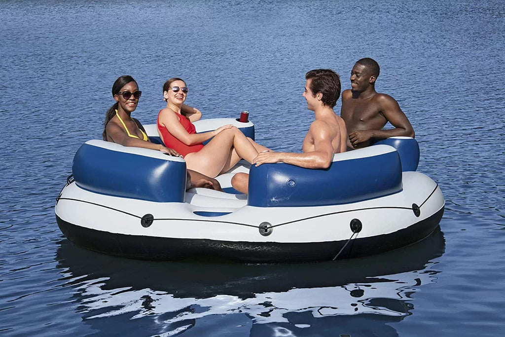 Hydro-Force Lazy DayZ 4-Person Inflatable Party Island