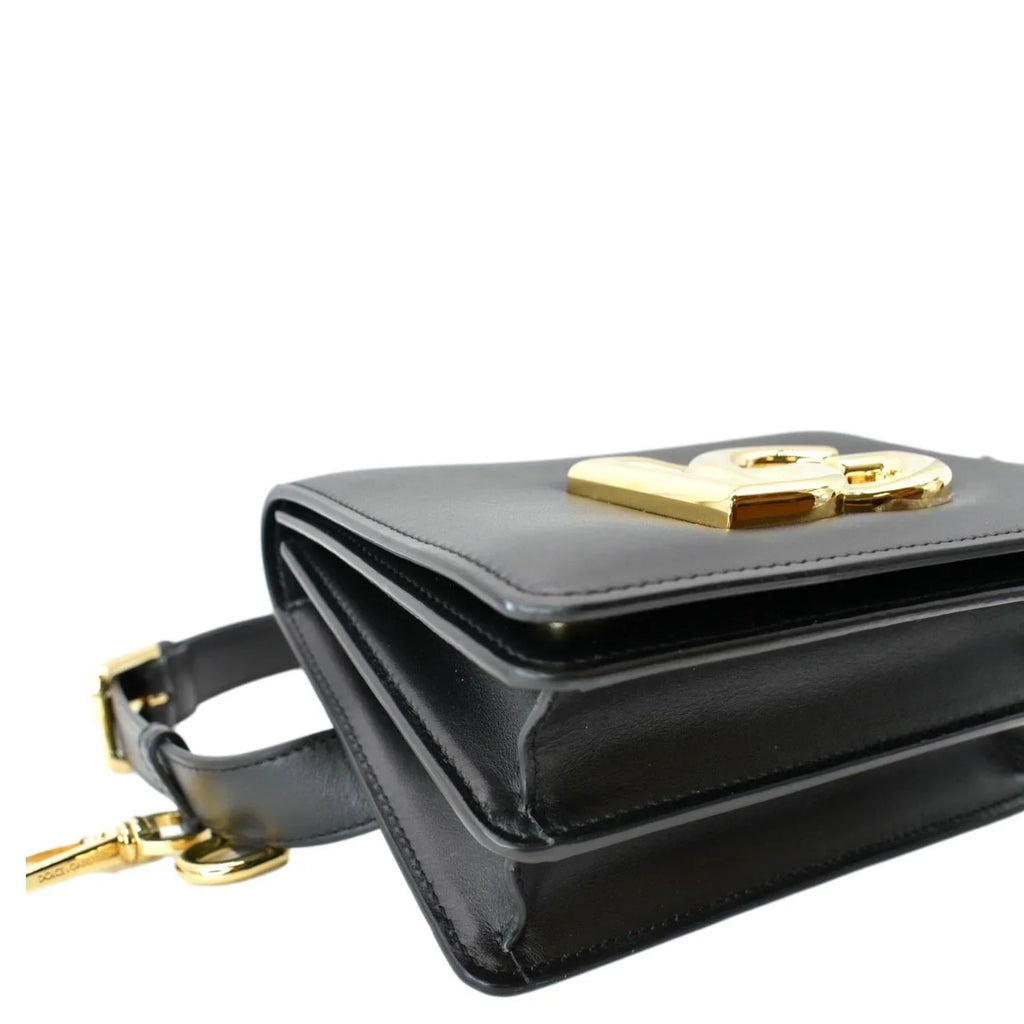 Pre-owned  &  Mini Leather Belt Bag Black