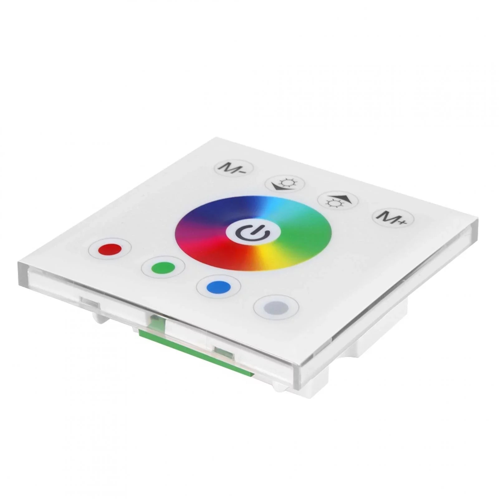 Kathlen Touch Panel Controller - Wall Mounted Colorful   Touch Panel Controller Dimmer Switch for  Strip Light(White)
