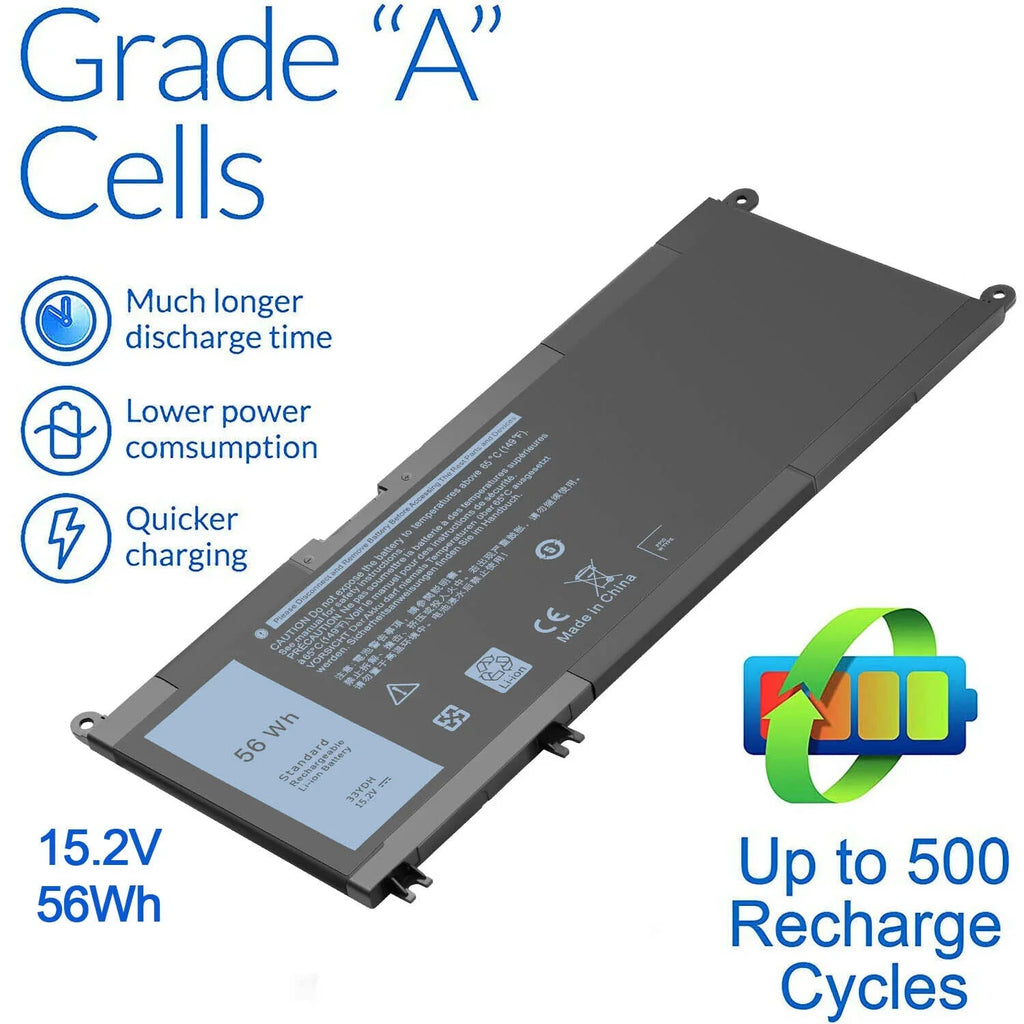 New Battery for Dell  15 3579 17 3779  15 5587  15 7588 Laptop