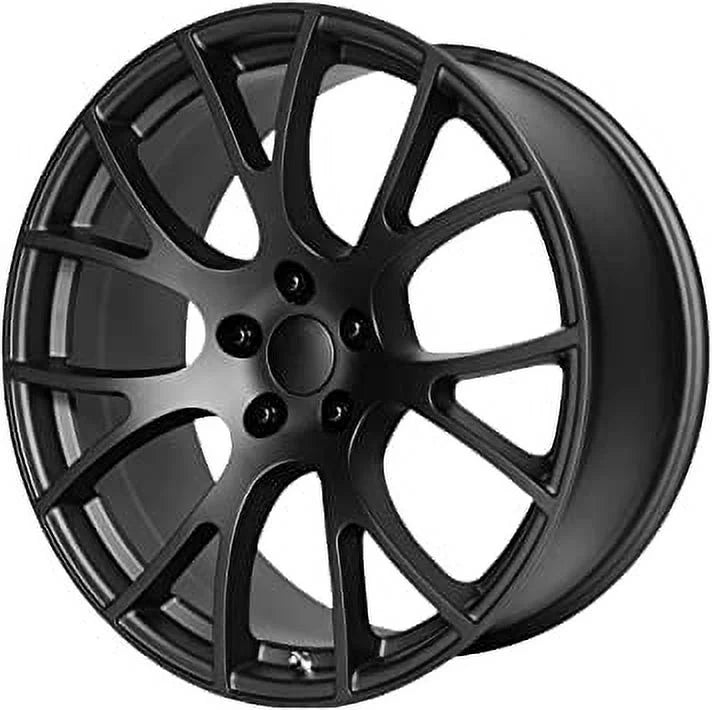 Creations Aluminum Rim  20X10.5in Matte Black Finish, 161MB-2159025