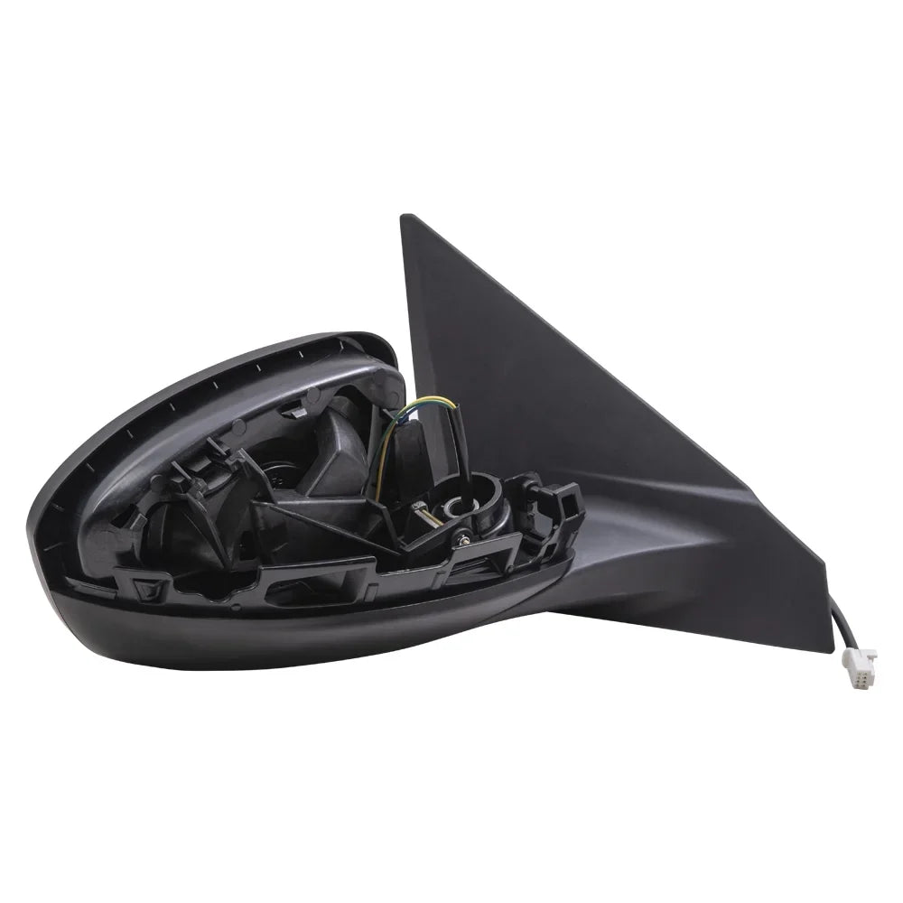 Brock Aftermarket Replacement Passenger Right Power Mirror Without Heat-Signal-Camera Paint To Match Black Compatible With 2020-2021 Nissan Sentra