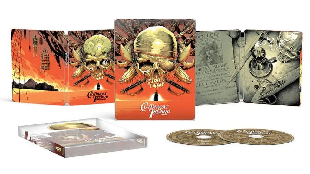 Cutthroat Island (Steelbook) (Walmart Exclusive) (4K Ultra  + Blu-Ray + Digital Copy)