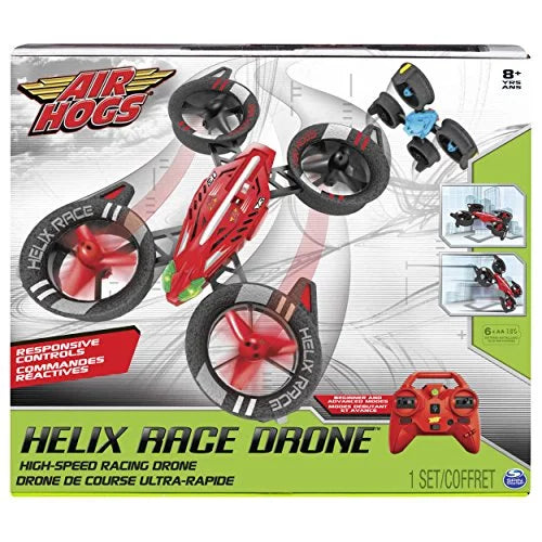 Air Hogs, Helix Race Drone, 2.4 , Red  Vehicle