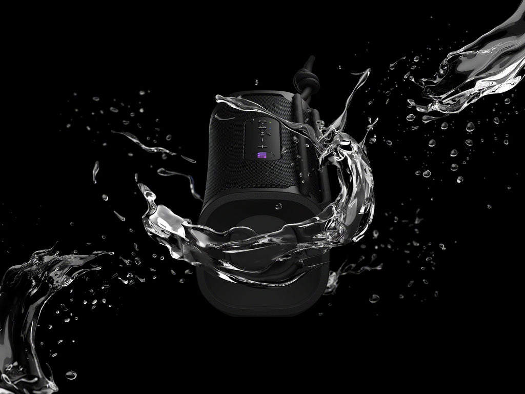 Sony   1 Wireless Ultra Portable Bluetooth Compact Speaker,  Waterproof, Dustproof, Shockproof and Rustproof - Black