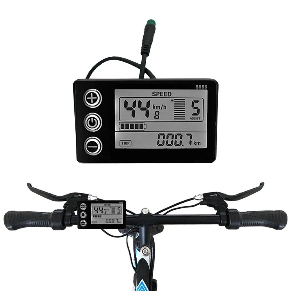 For -bike Lcd Display 24V/36V/48V Display -Bike Electric Bike   Parts