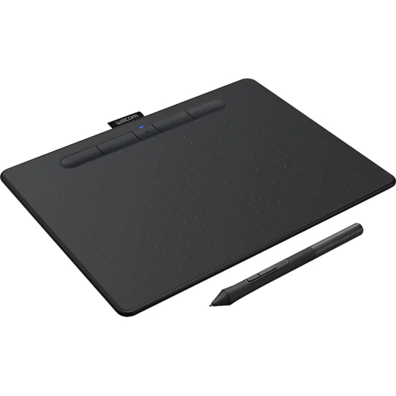 Wacom Intuos Wireless Graphics Drawing Tablet for Mac, , Chromebook & Android (medium) with Software Included, Black (