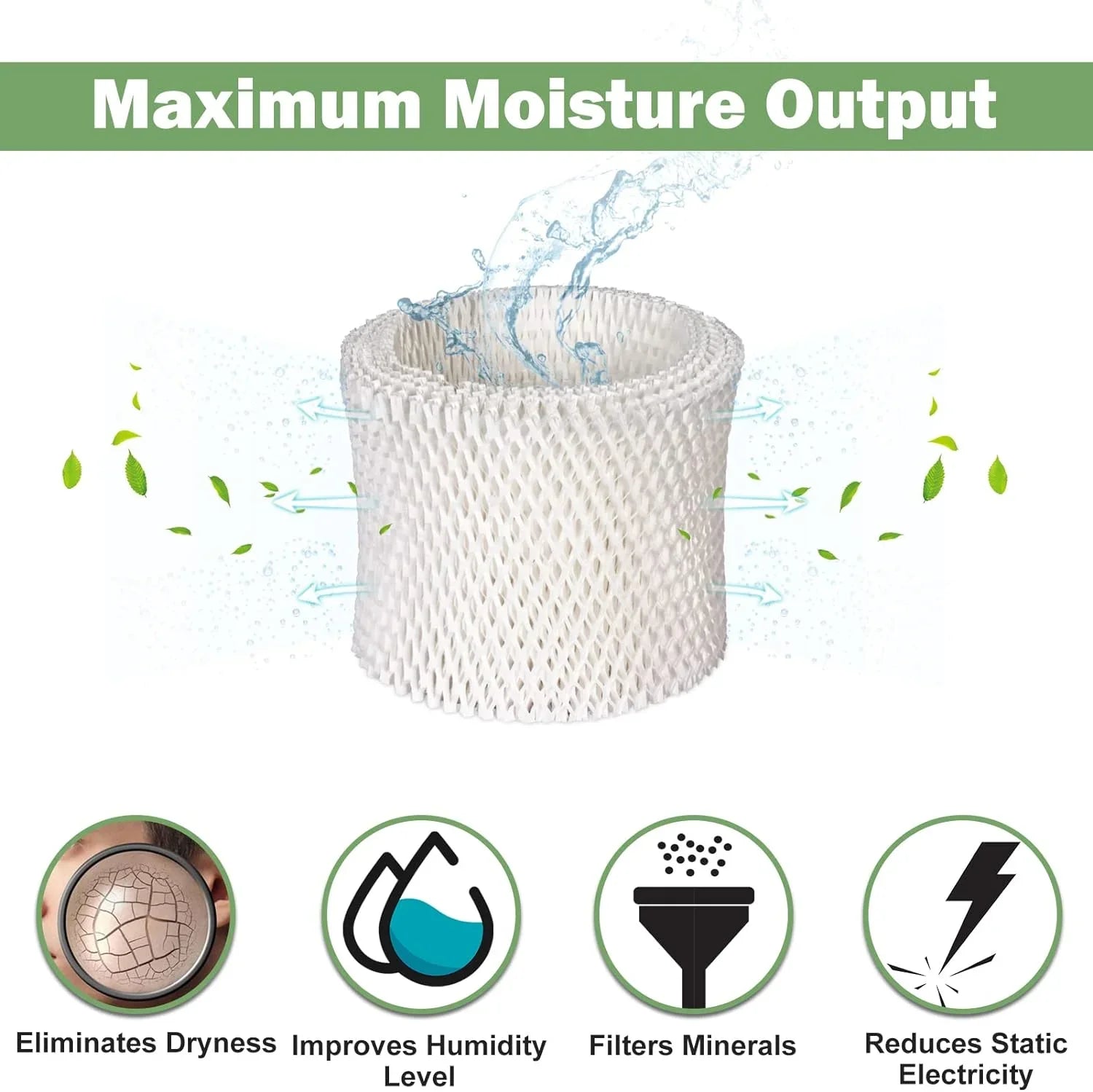 Humidifier Filter  Compatible with Honeywell Humidifier -350 Series, , , Filter -504, 4-Pack