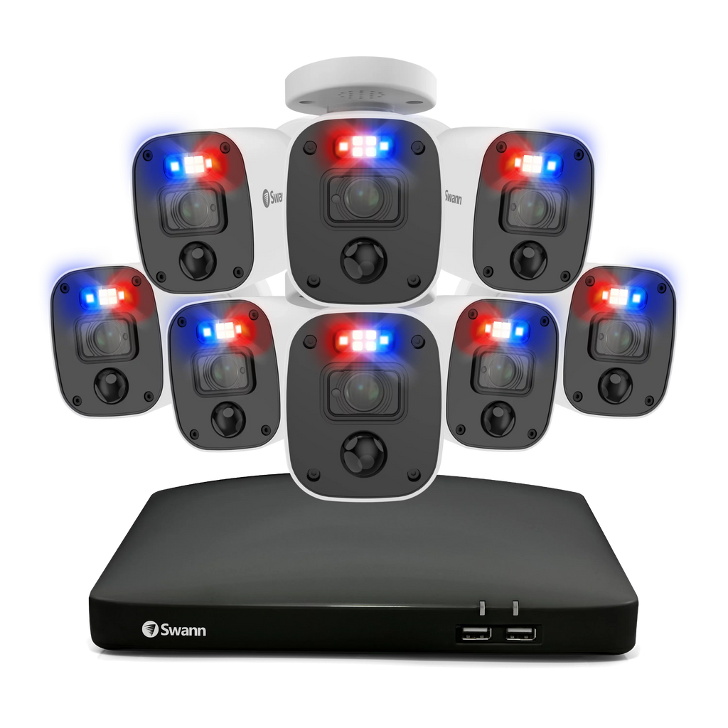 Swann SwannForce 8 Camera 8 Channel 4K Ultra   Security System