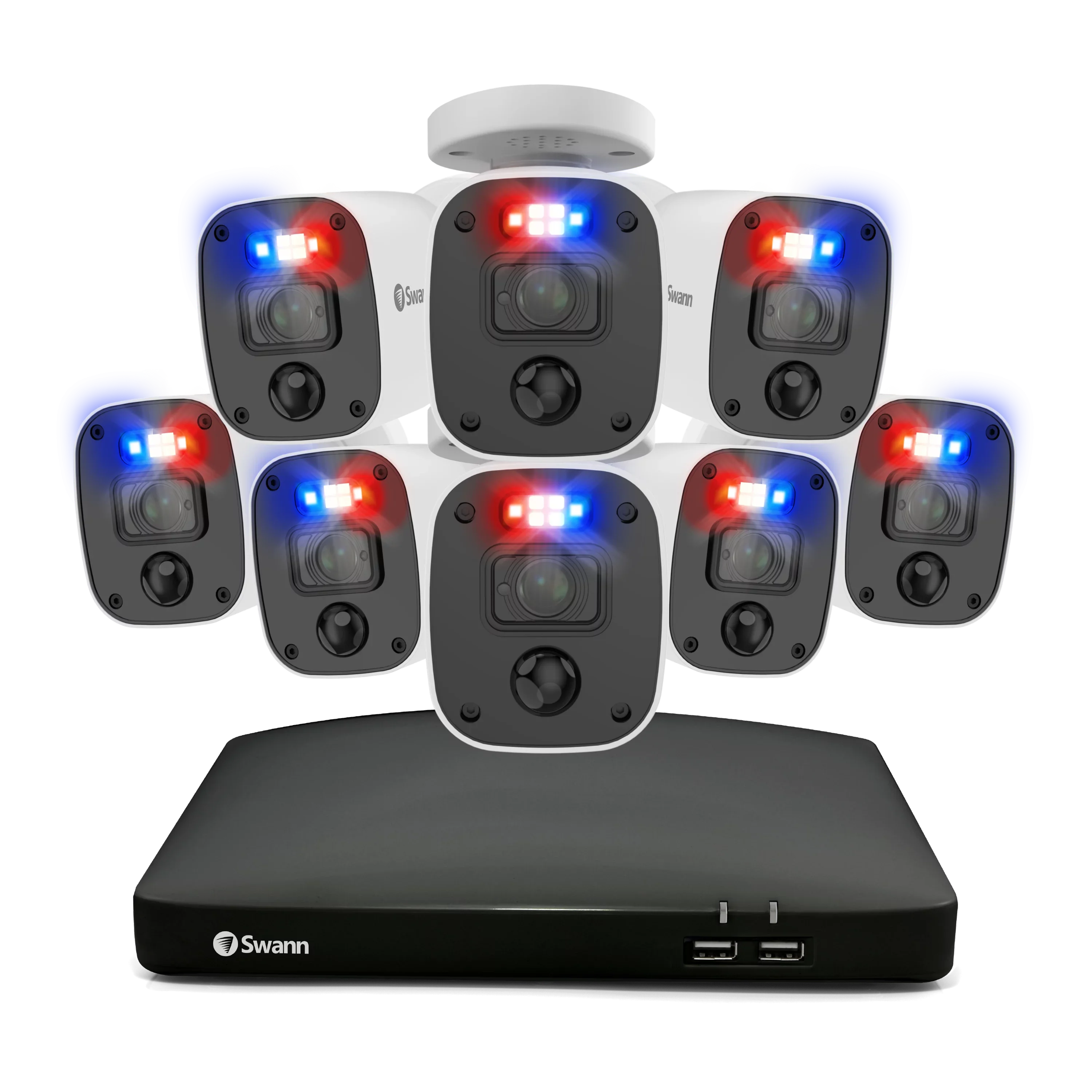 Swann SwannForce 8 Camera 8 Channel 4K Ultra   Security System
