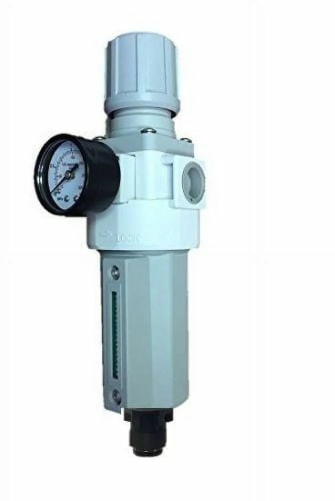 1/2"  Air Compressor Filter Pressure Relief Regulator Combo Auto Drain Gauge