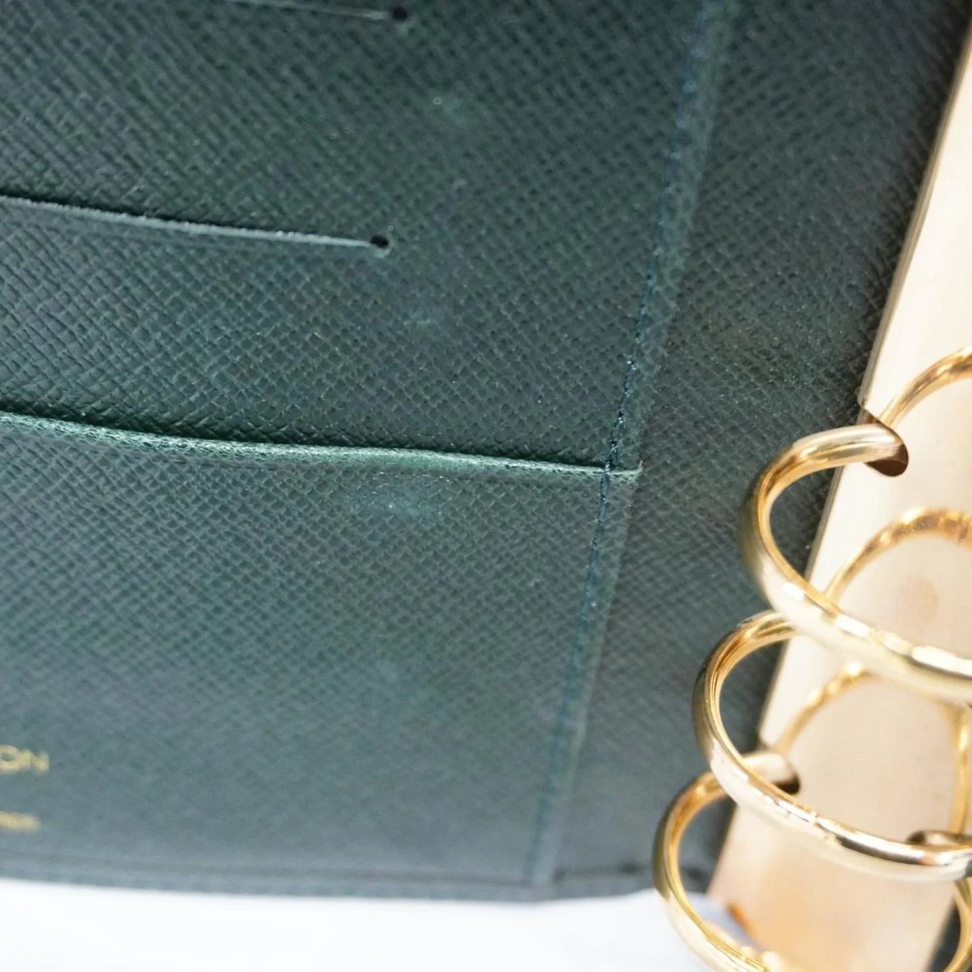 Pre-Owned Louis Vuitton Notebook Cover Taiga Agenda   Episea Men's (Good)