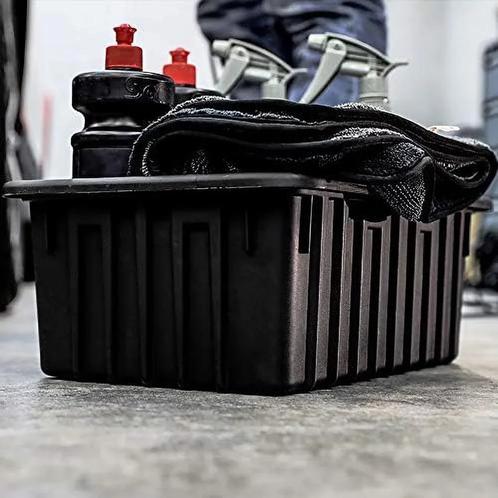 Deluxe Utility Cleaning Caddy Basket Organizer  Divided Plastic Shower Storage Caddy Tote Portable 6 Compartment Bucket Shower Janitorial Caddy Large Capacity For Shower Supplies / 6 Dividers