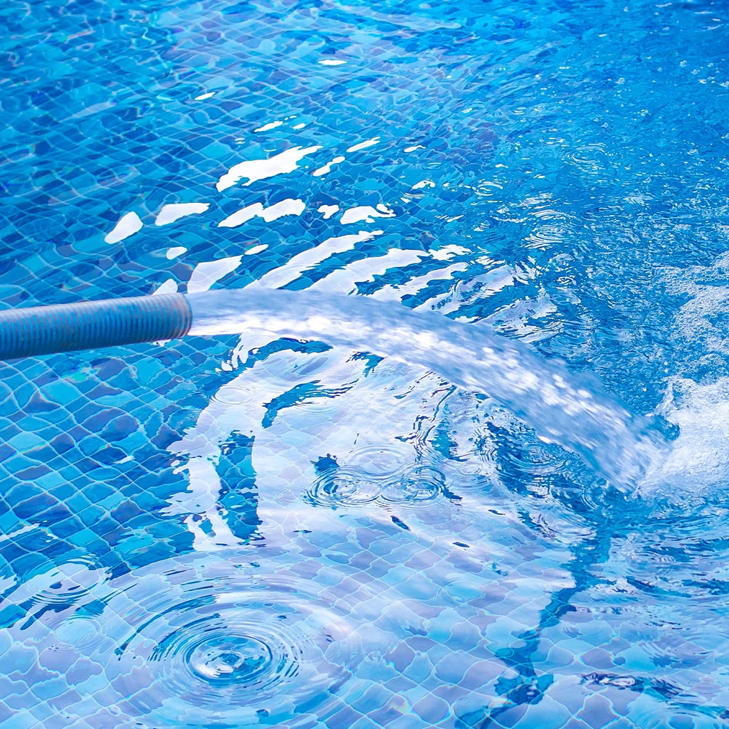 Backwash Hose 2" Dia 25ft 0.3MPa High Pressure  Reinforced Discharge Hoses for Swimming Pool