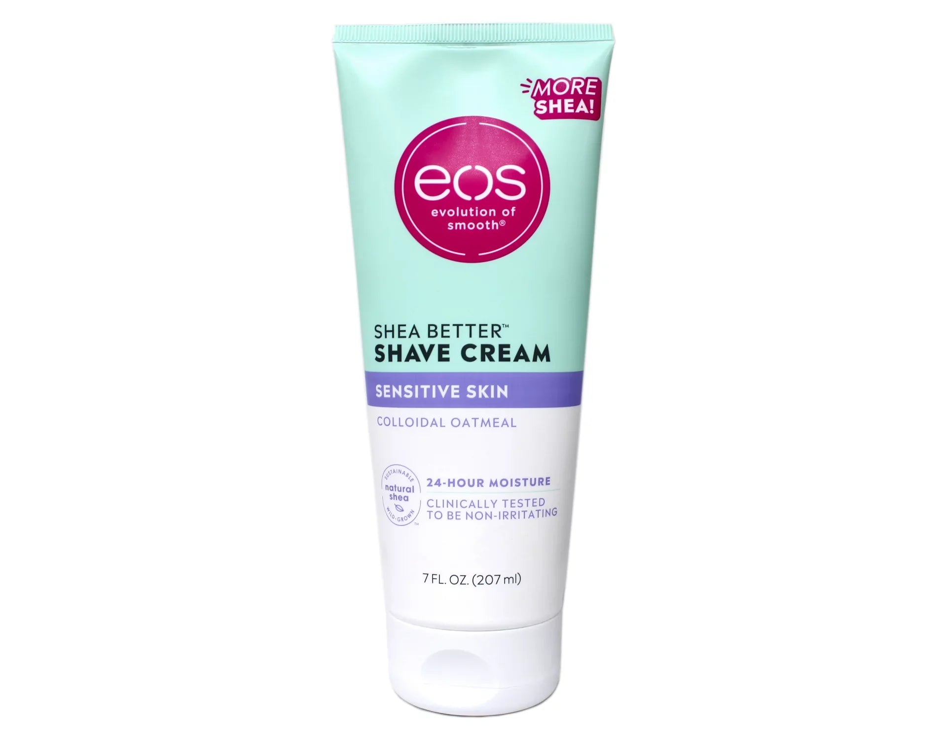 eos Shea Better Shave Cream Sensitive Skin Colloidal Oatmeal 7 fl oz Pack of 4