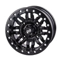 4/137 Tusk Nebo Beadlock Wheel 14x7 4.0 + 3.0 Matte Black For Can-Am Defender  Pro Lone Star 2021-2022