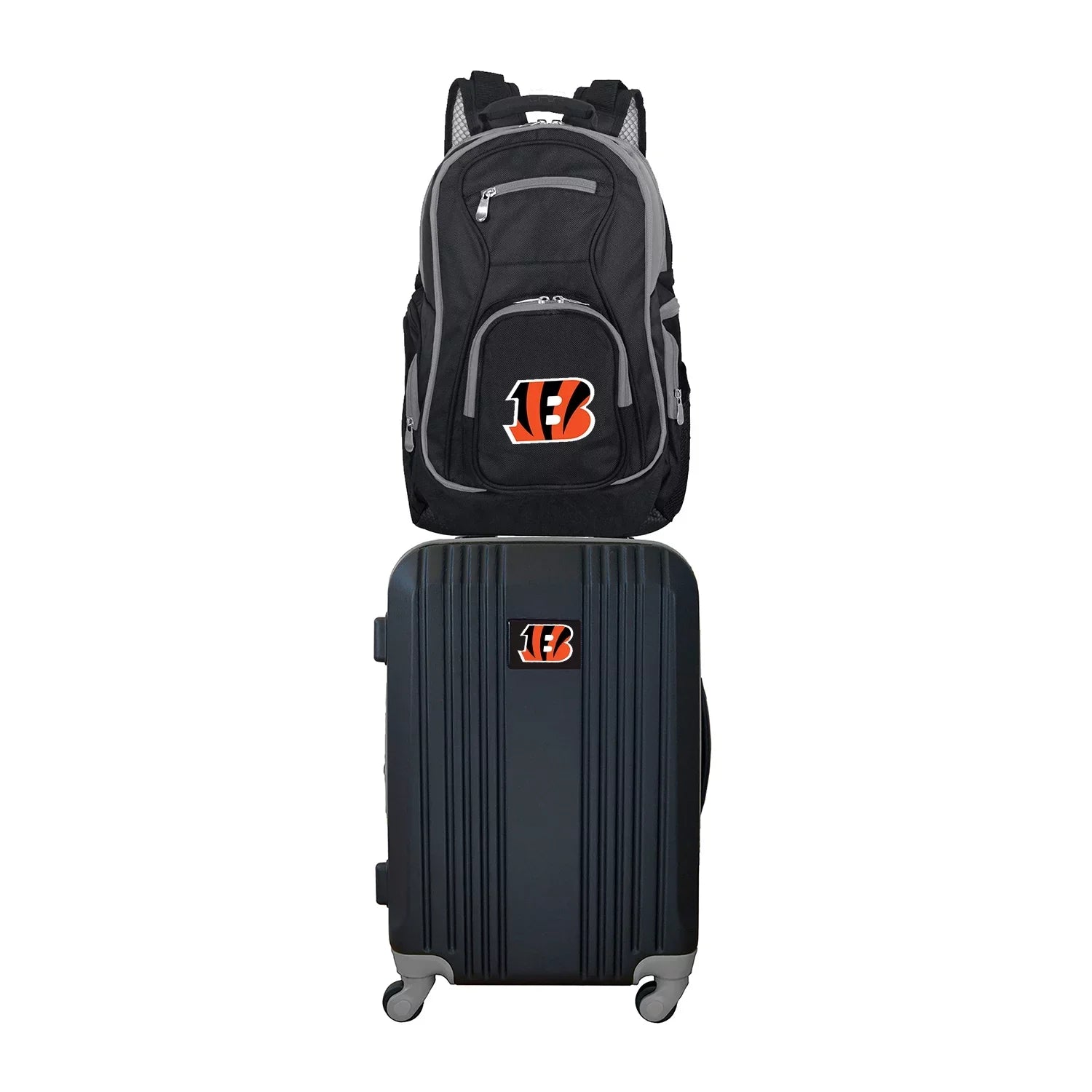 Cincinnati Bengals 2-Piece Luggage and Backpack Set