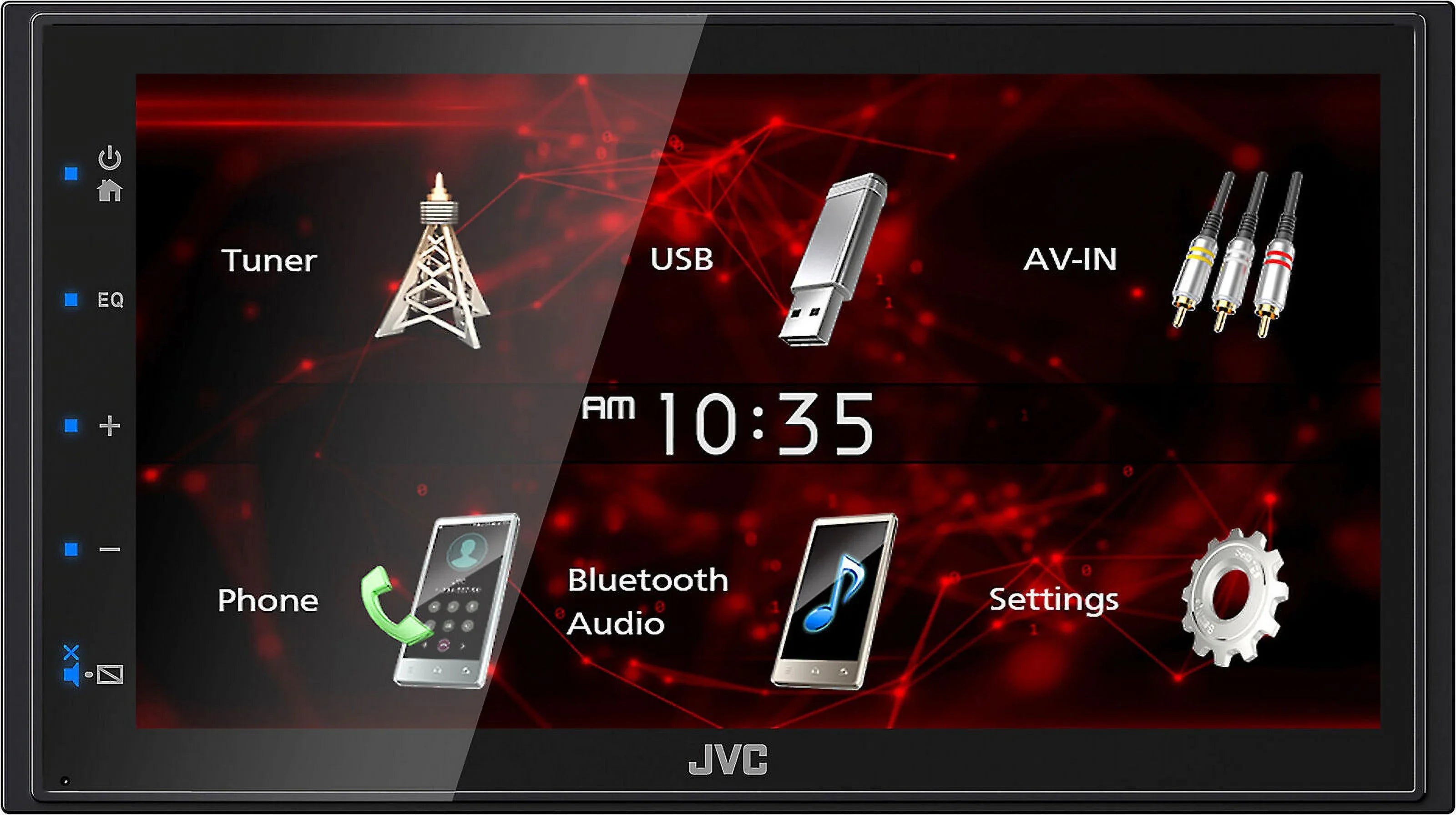 '- 2  6.75" Media Player  Mirroring For Android Bluetooth +  Backup Camera