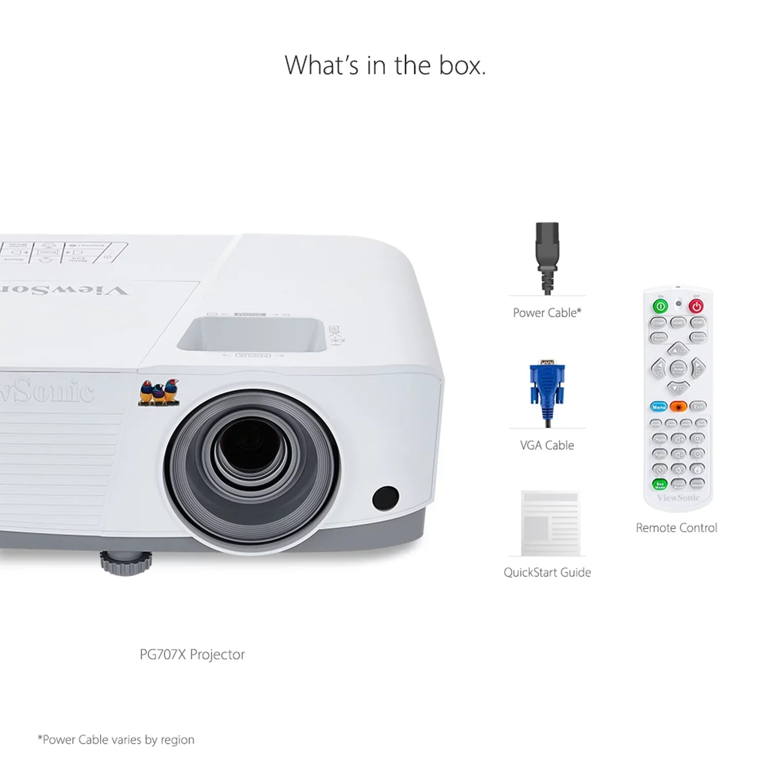 ViewSonic   4000 Lumens Projector Horizon and Vertical Keystone for Home and Office (Pre-Owned)