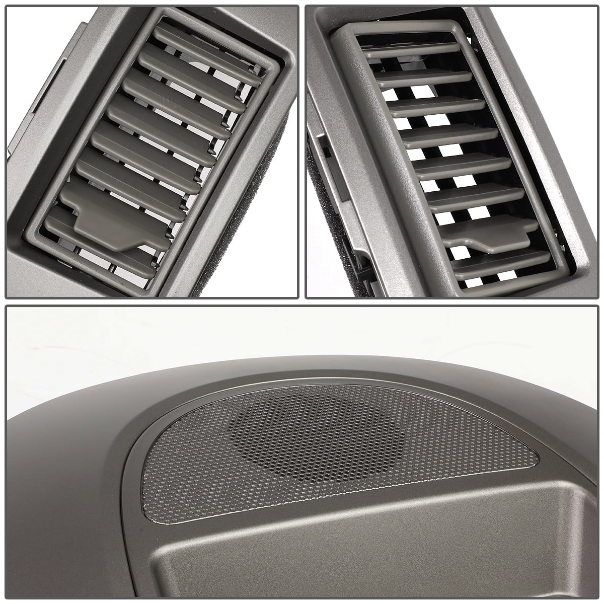 Motoring --0162 For 2004 to 2006 Nissan Titan Armada   Factory Style Instrument Panel Lid Console Dash Bezel with Center Speaker 05