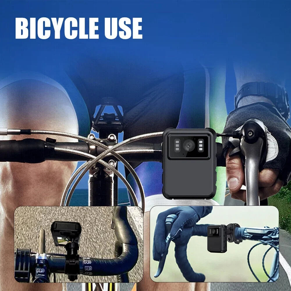 Police Body Camera - Mini Camcorder with 1080P Audio Video  and  Night Vision