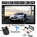 Car Radio Double Din Car Stereo 7"  Touch Screen in-Dash Head Unit with Bluetooth Support Mirror Link/////  +Rear View Camera& Remote Control