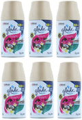 Glade Automatic Spray Air Freshener Refill Exotic Tropical Blossoms Scent 6.2 Ounce Each (Pack of 6)