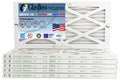 Glasfloss 8x20x1 -  10 -Qty:6 - Furnace Air Filter - Made in  (Actual Size: 7.5 x 19.5x7/8 inch)