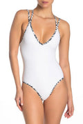 *Space  Run Wild Dakota Strappy Back Classic One Piece Swimsuit,  10