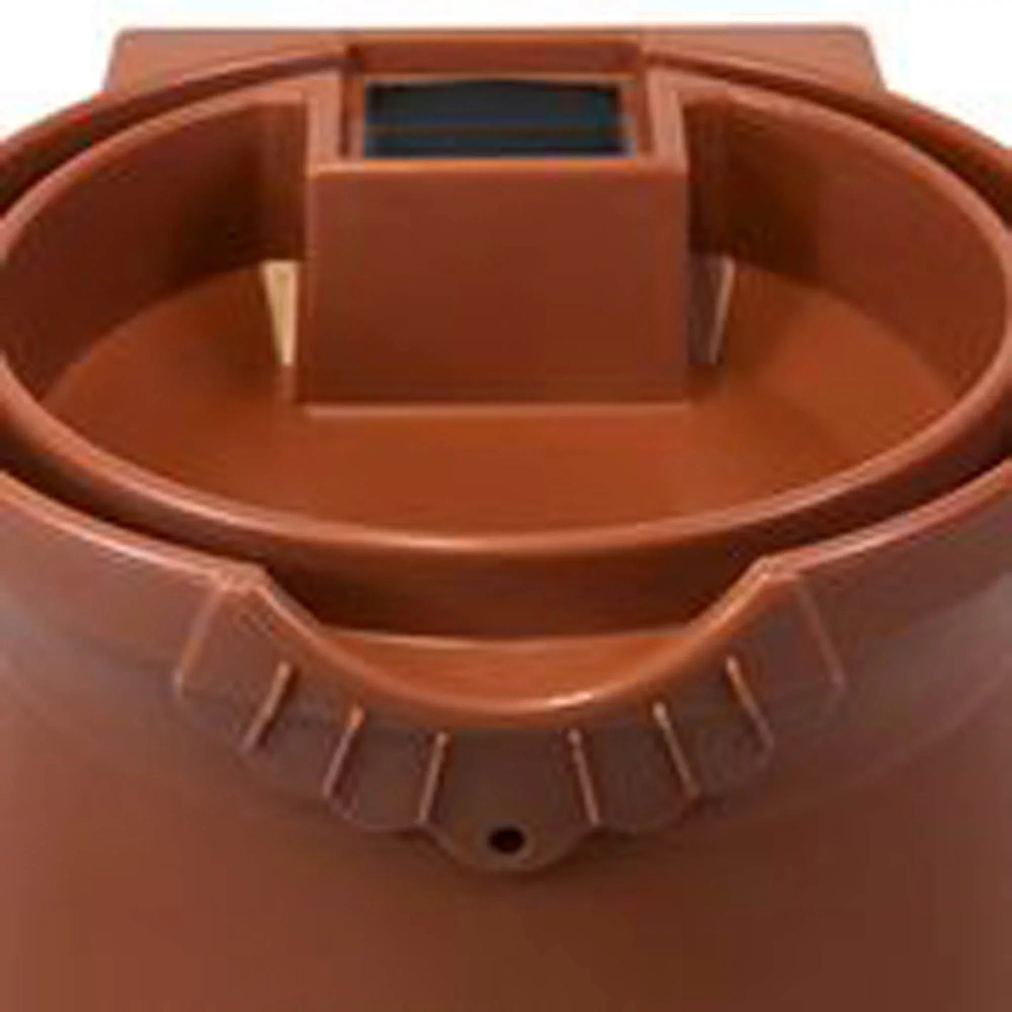 Good Ideas Rain Wizard 50 Gallon Rain Barrel Water Collector Urn, Terra Cotta