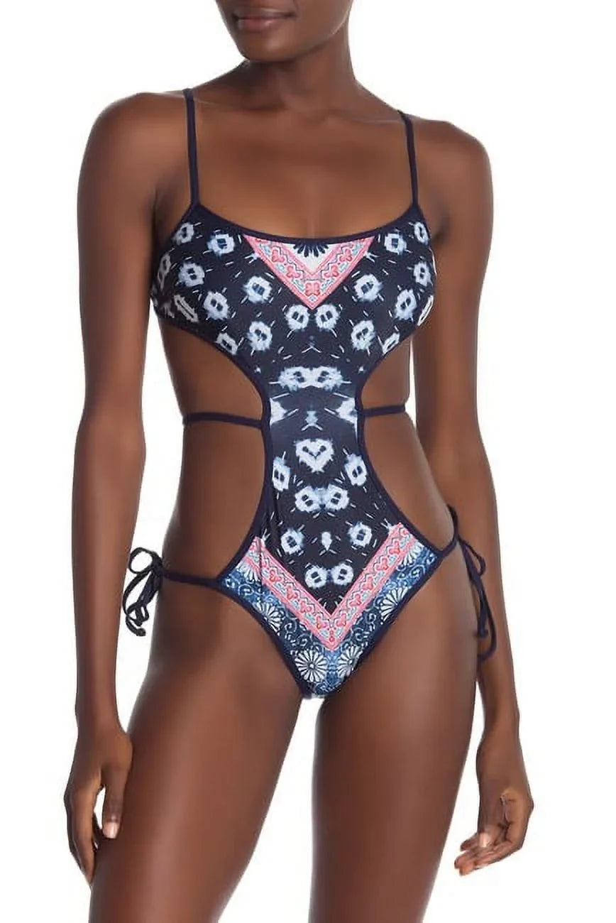 *Space    Ludlow Printed One Piece Swimsuit,  4