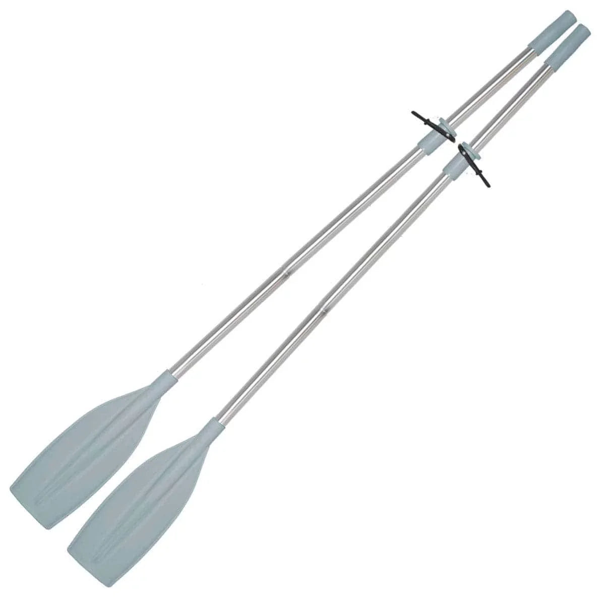 Oceansouth Kayak / Canoe Aluminum Oars Split Shaft with Locks  - Length 6' 6" - 2 Piece with Stops - Detachable - Pair